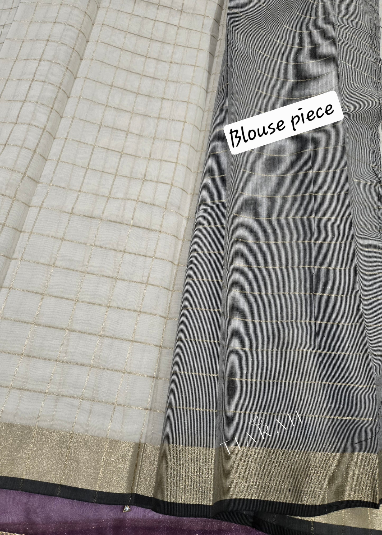 ✨️ Chanderi Cotton Kasavu Saree ✨️