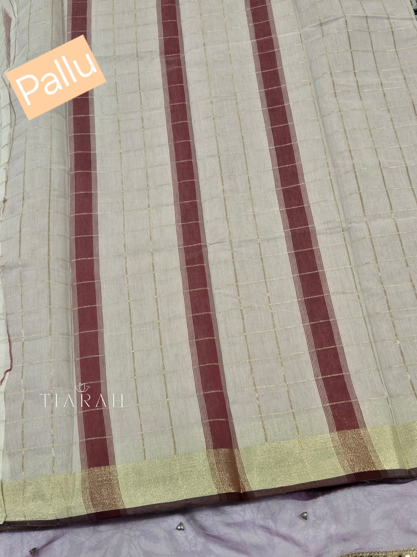 Chanderi Cotton Kasavu Saree