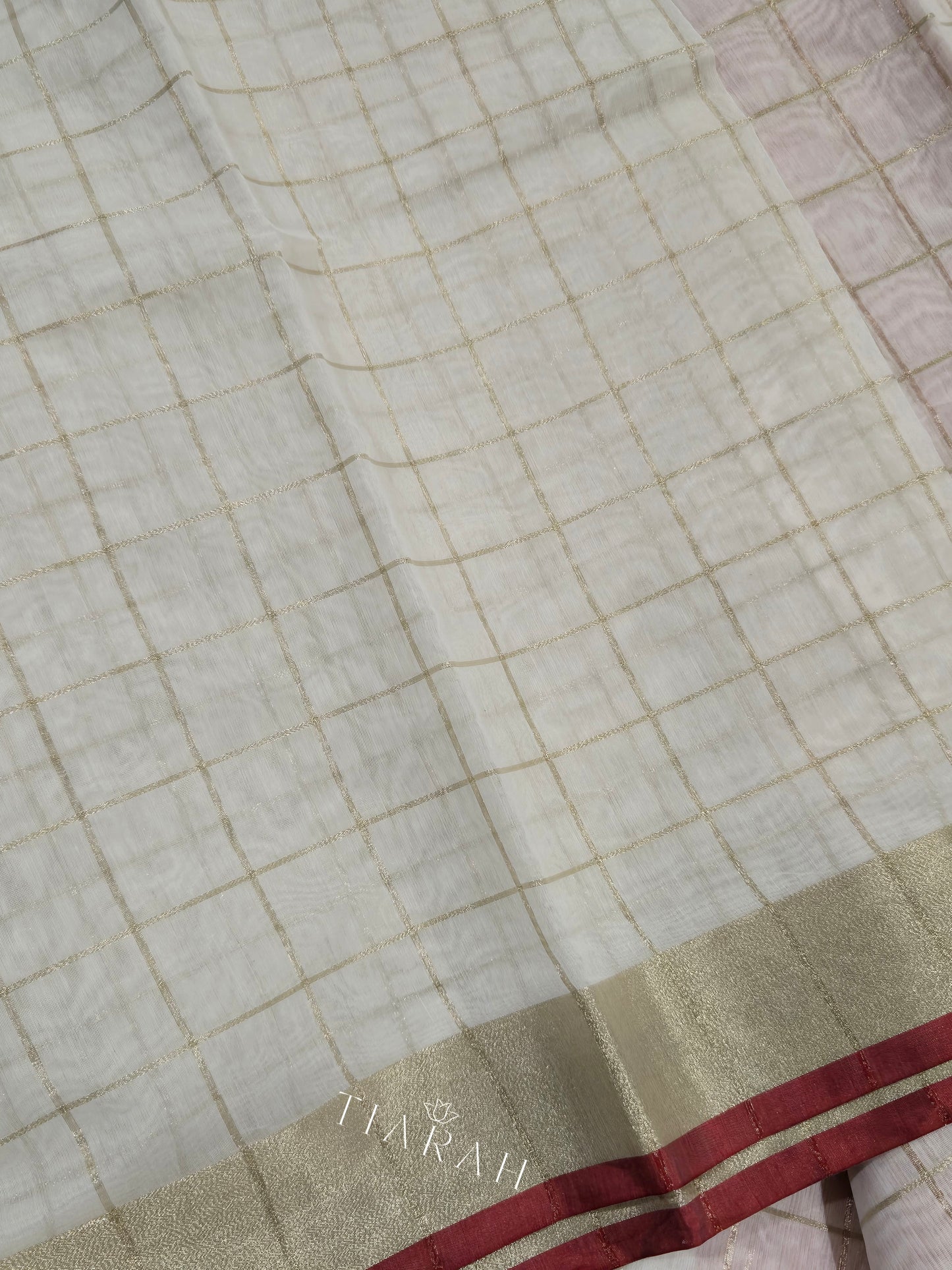 Chanderi Cotton Kasavu Saree