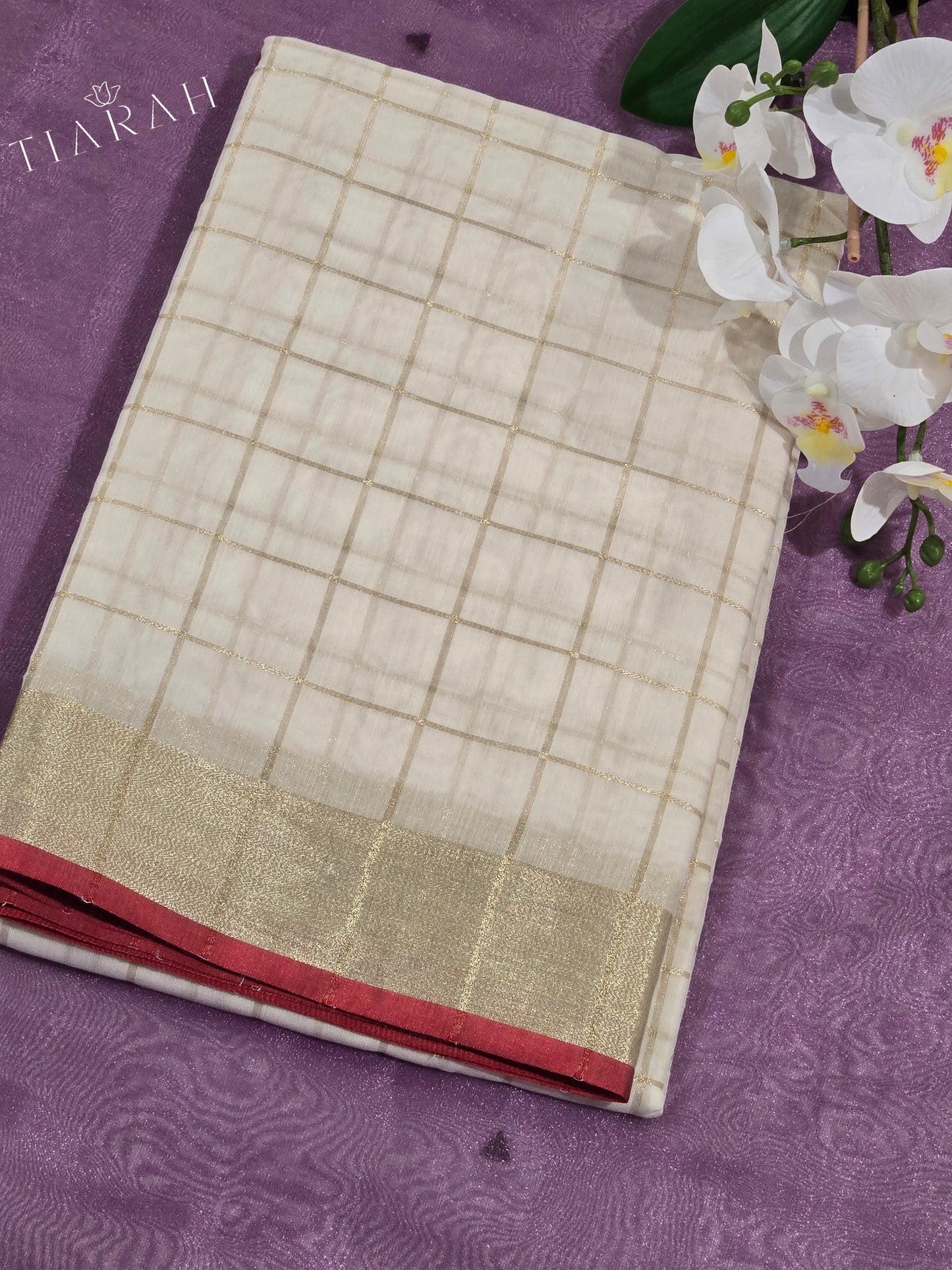 Chanderi Cotton Kasavu Saree