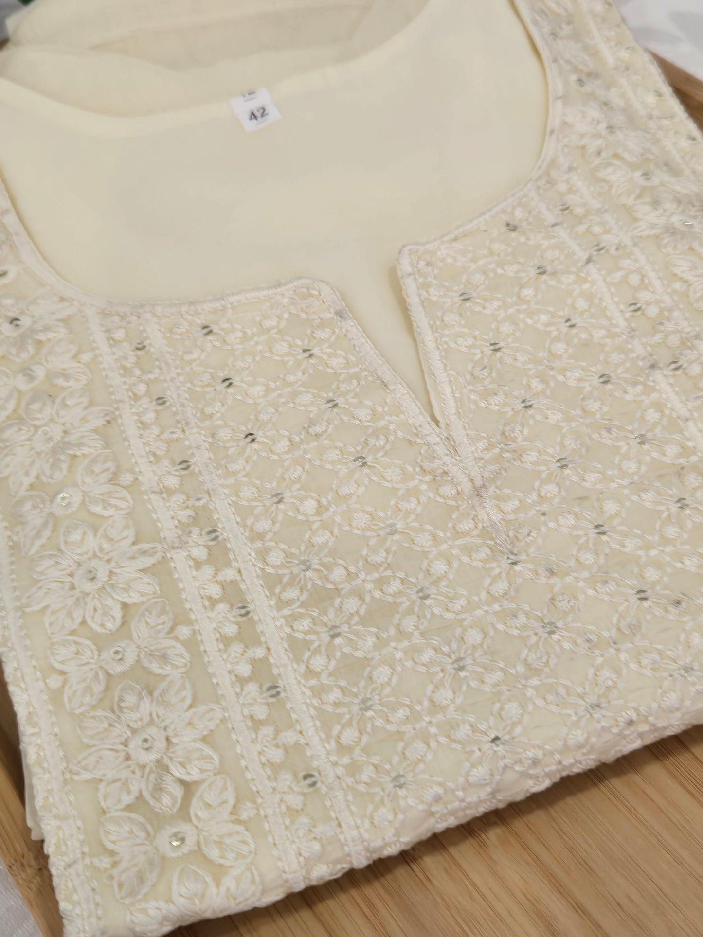 Mulchandheri Thread Embroidery Co-Ord Set