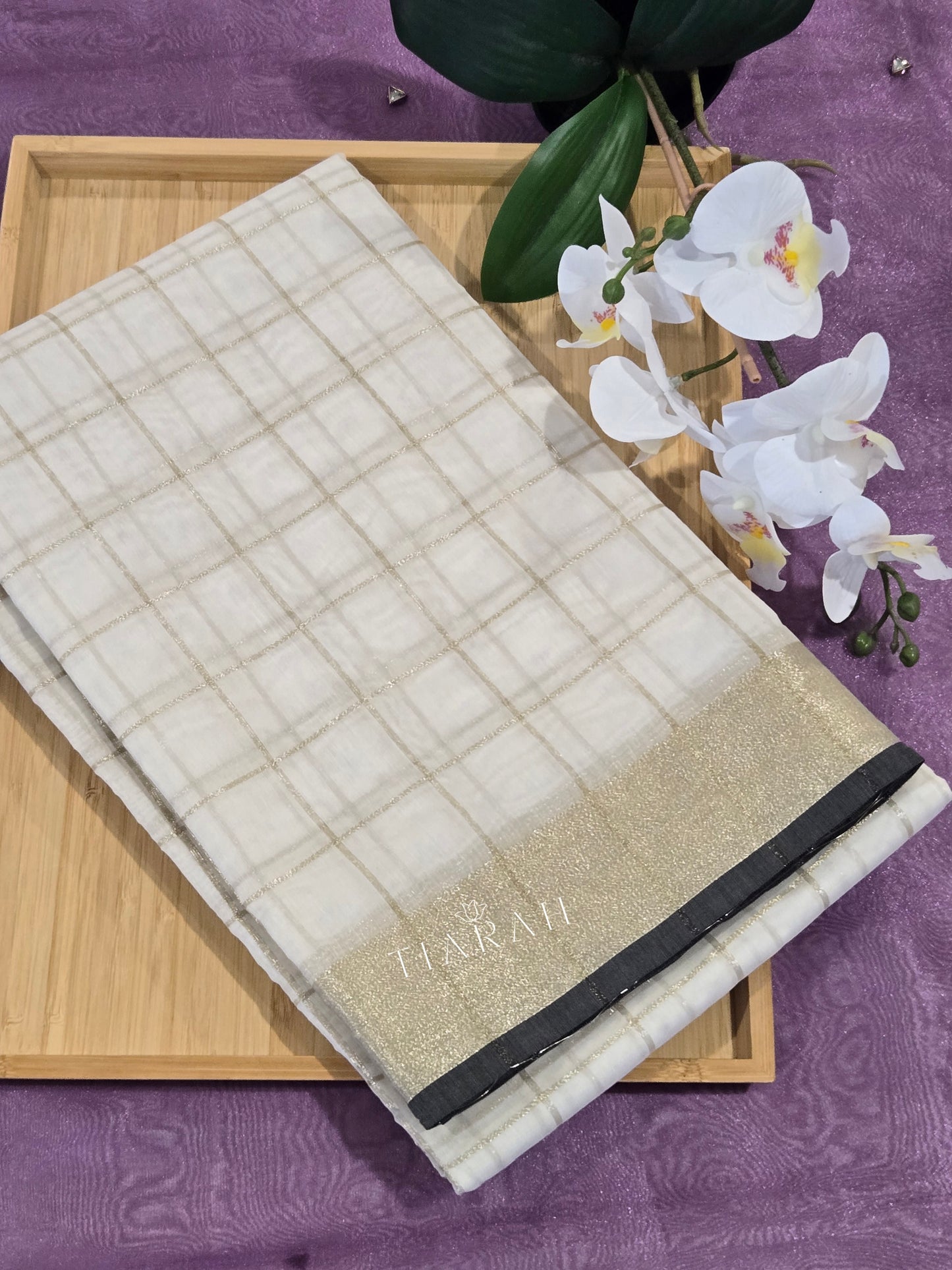 ✨️ Chanderi Cotton Kasavu Saree ✨️