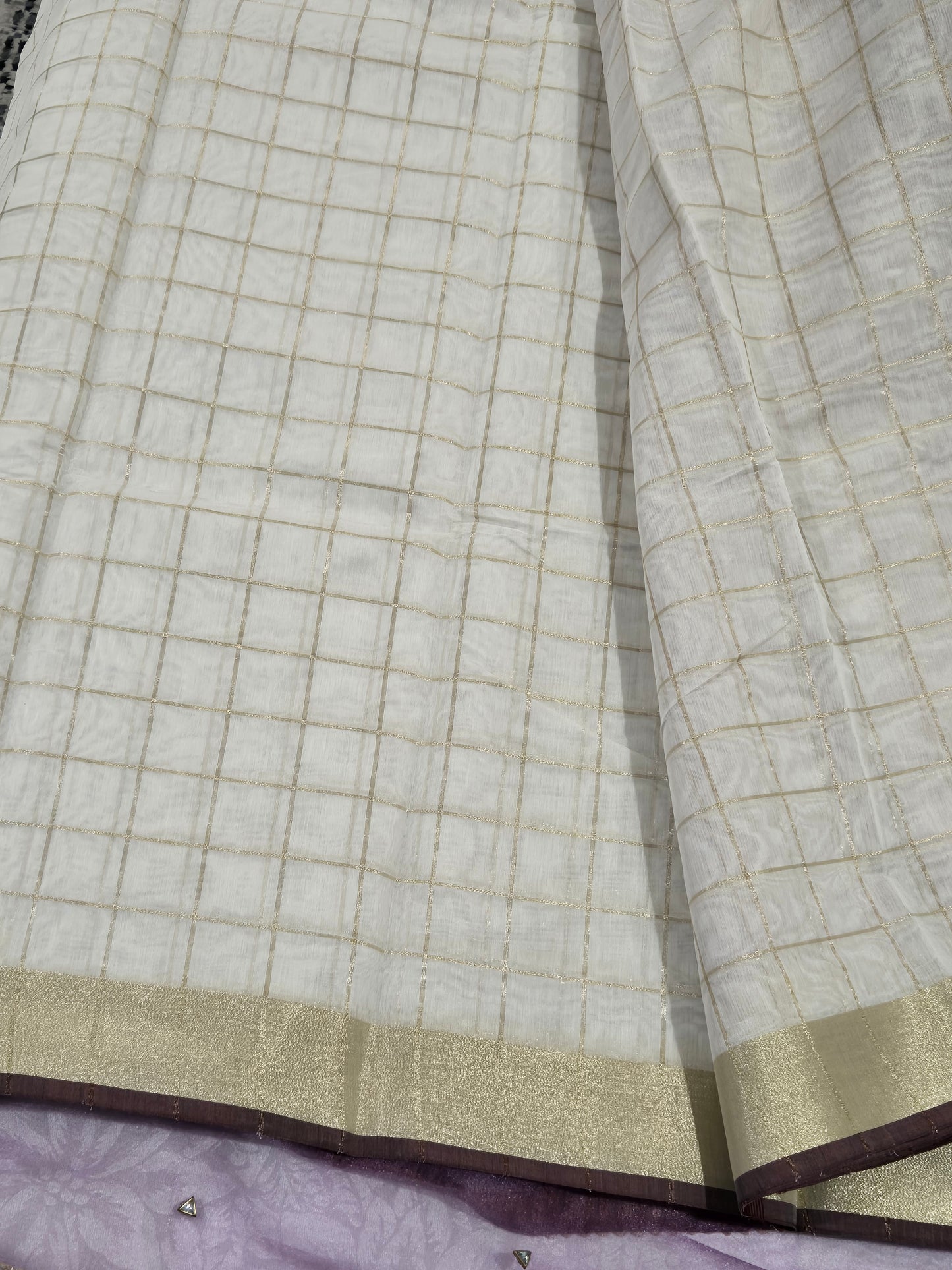 Chanderi Cotton Kasavu Saree