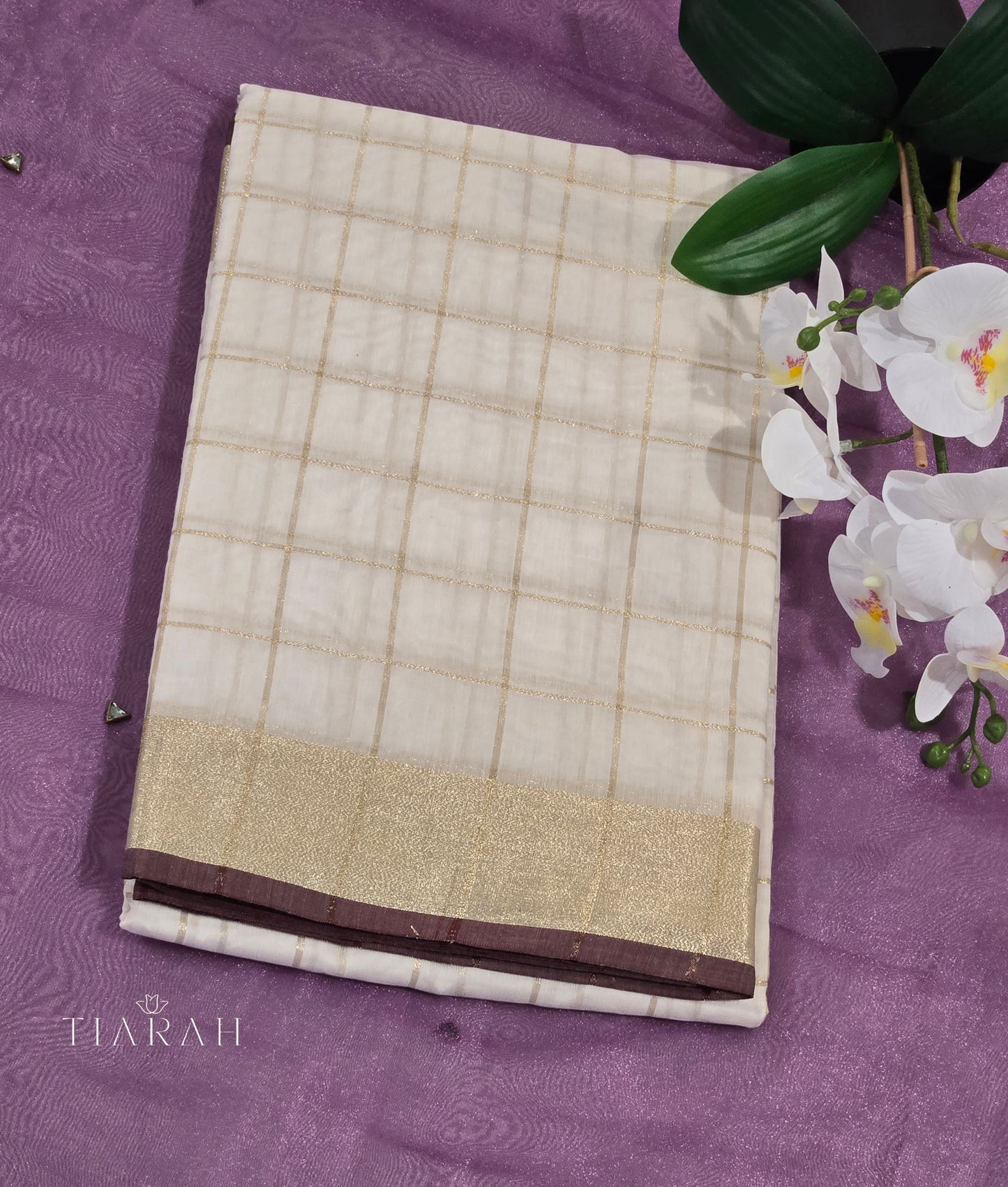 Chanderi Cotton Kasavu Saree