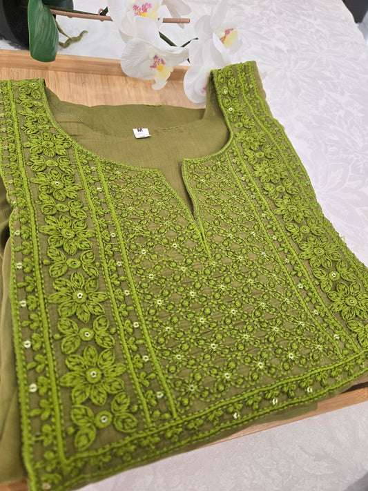 Mulchandheri Thread Embroidery Co-Ord Set Collection