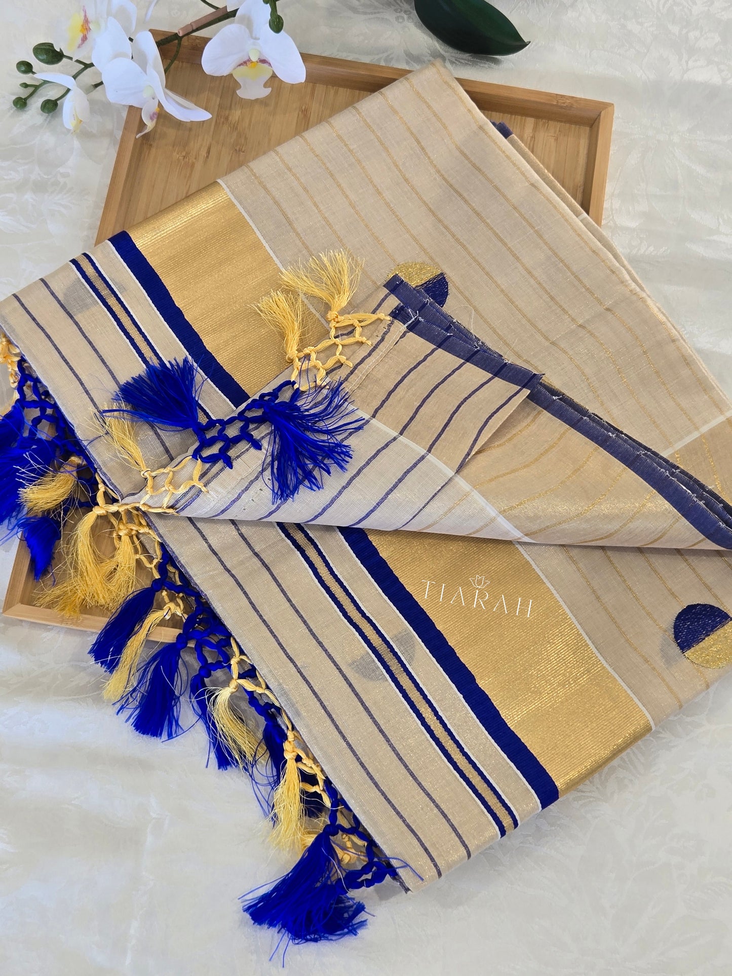 Premium Tissue Kerala Set Sarees