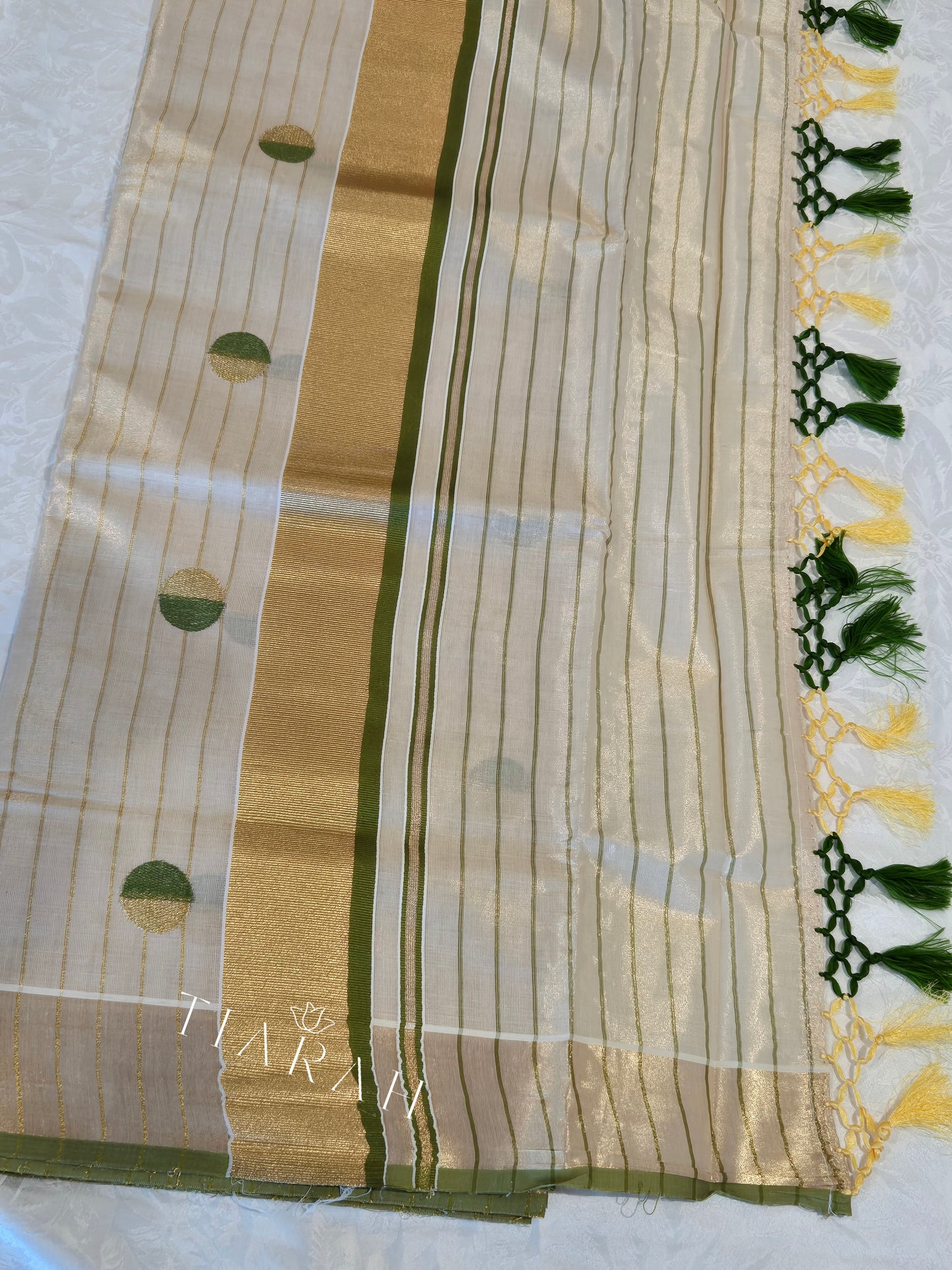 Premium Tissue Kerala Set Saree