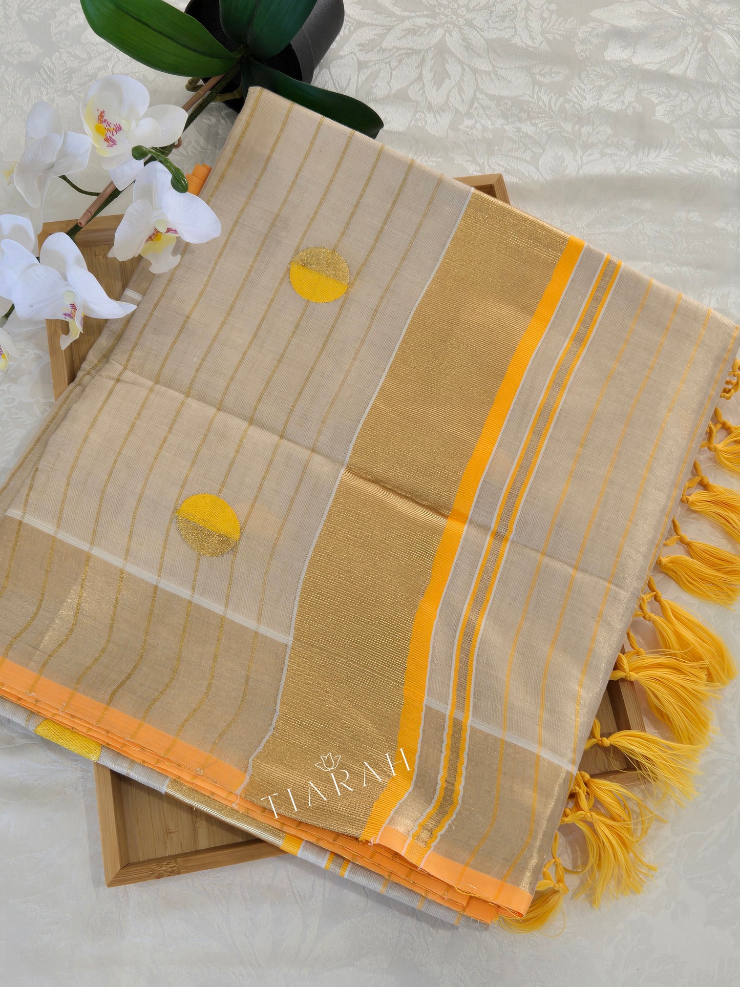 Premium Tissue Kerala Set Sarees
