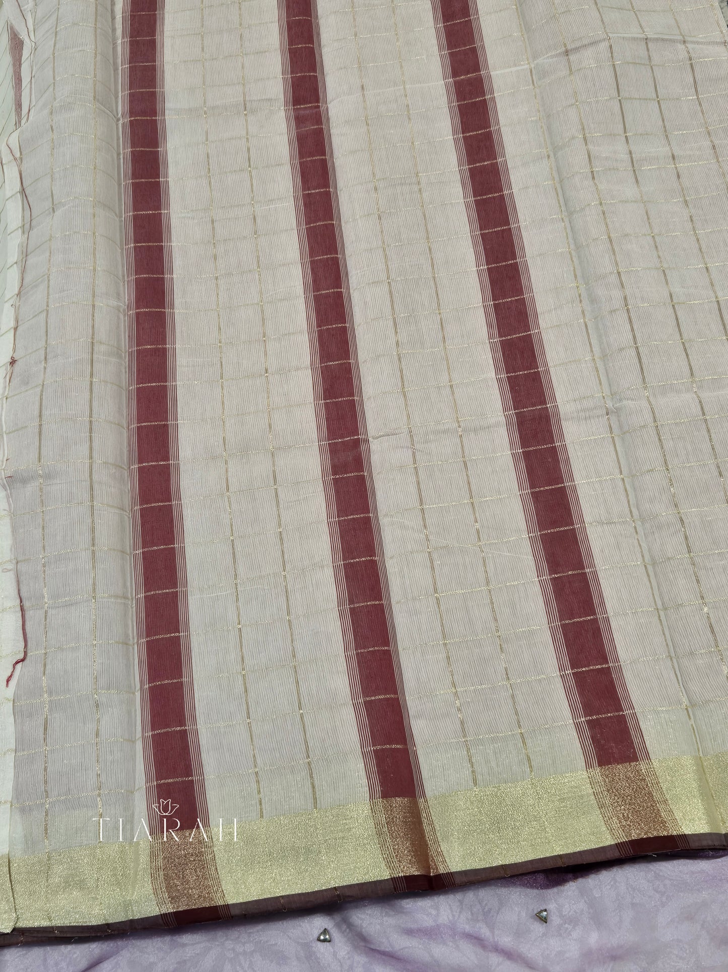 Chanderi Cotton Kasavu Saree